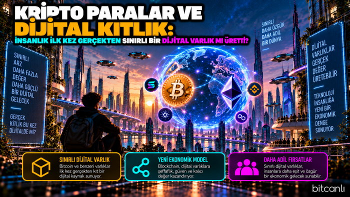 Kripto Paralar ve Dijital Kıtlık: İnsanlık İlk Kez Gerçekten Sınırlı Bir Dijital Varlık mı Üretti?